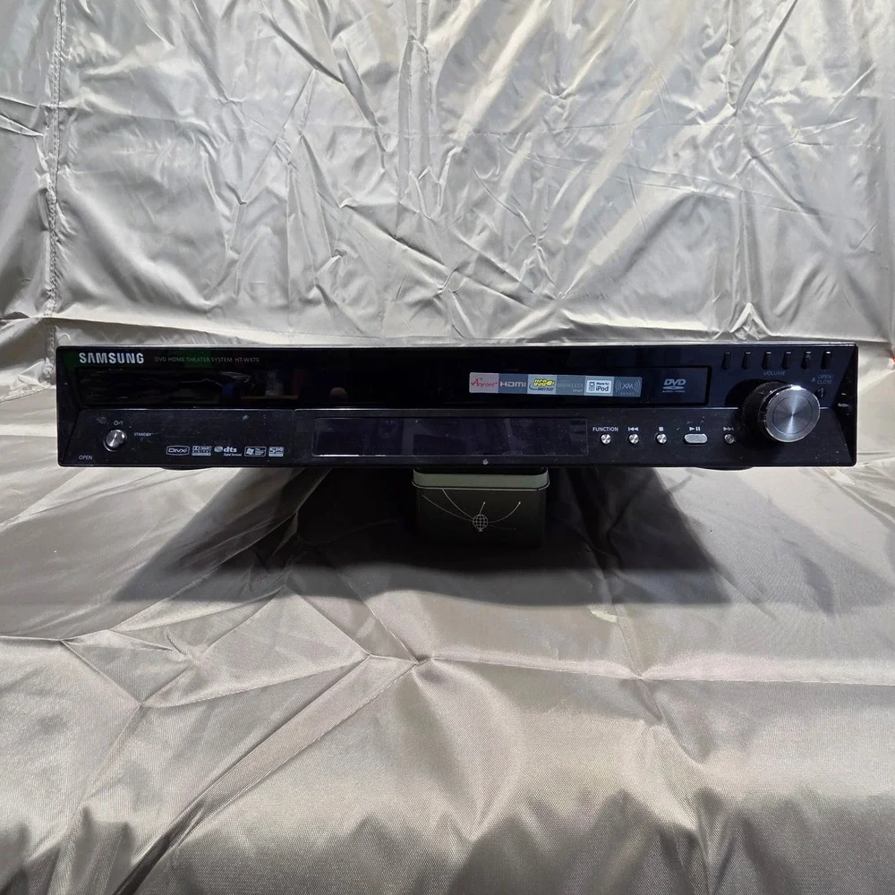 Samsung HT-WX70 DVD Home Theater System Receiver 5-Disc Changer HDMI USB Black
